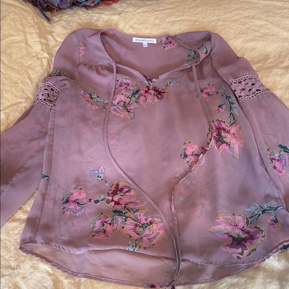 Daniel Rainn Colorful Floral Blouse - S - Picture 3 of 6